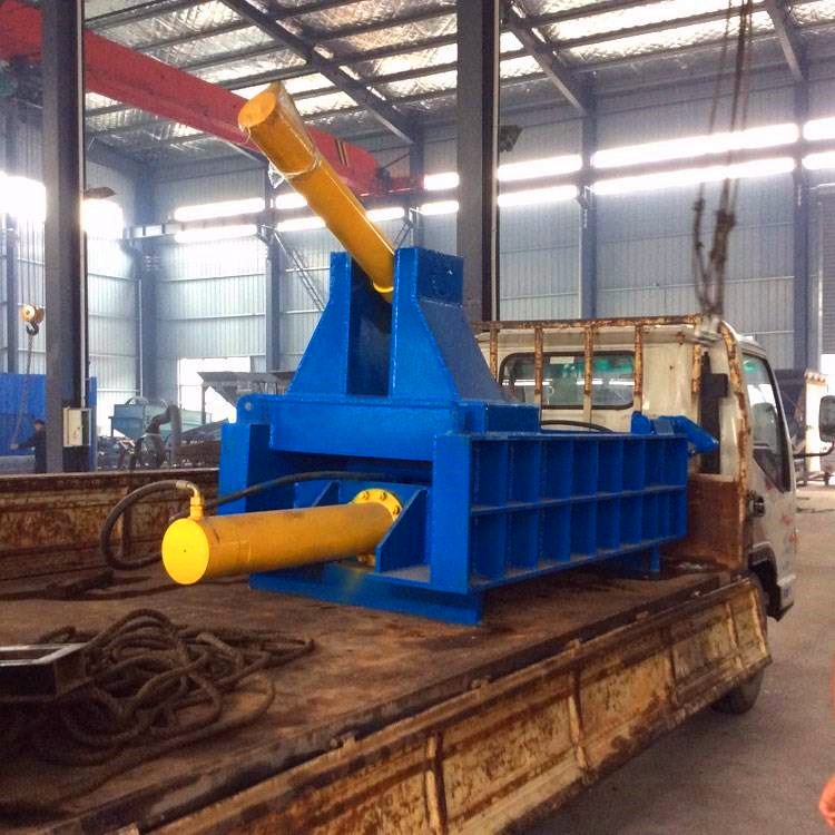 豫曉重工廠價直營YX-200金屬打包機油漆桶壓塊機