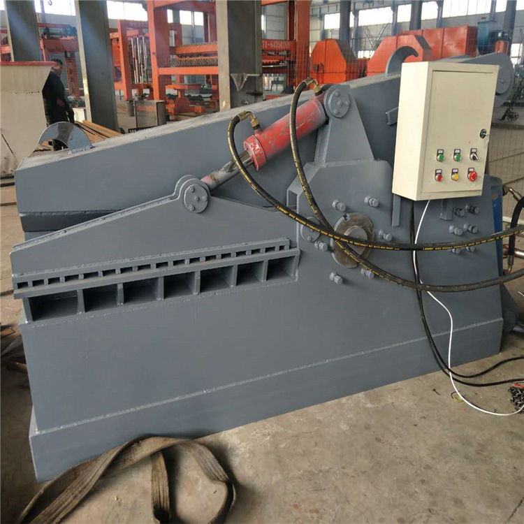 豫曉重工廠家生產(chǎn)Q43-200型剪切機(jī)油漆桶剪切機(jī)鐵皮剪切機(jī)