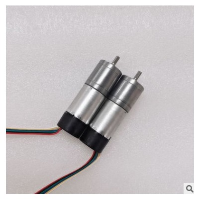 嘉維/供應(yīng)25GA370直流減速電機(jī) 帶編碼器 6V12V24V調(diào)速智能車馬達(dá)