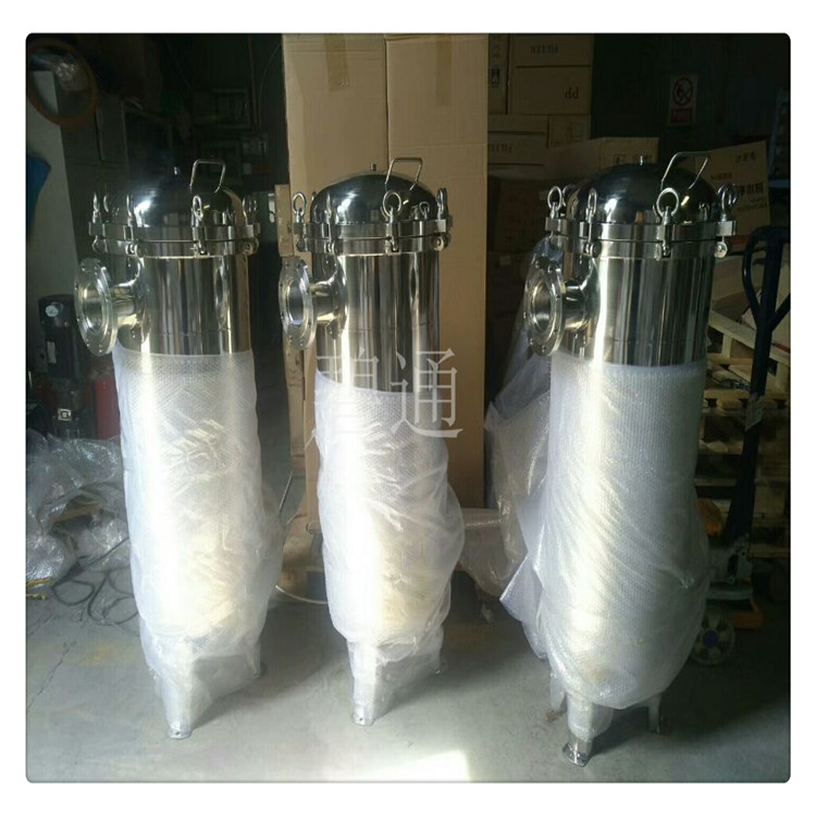 化工過濾器 布袋過濾器 快開吊環(huán)袋式過濾器