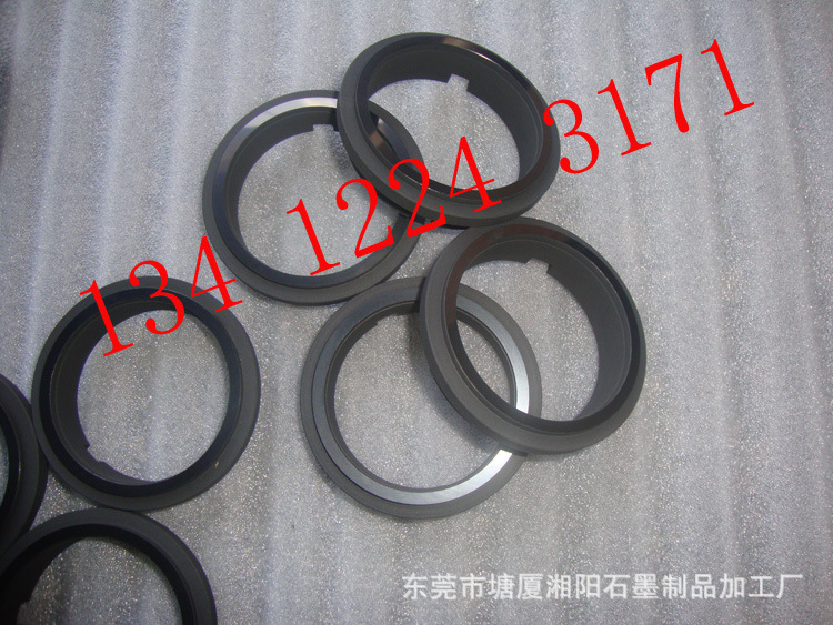 鏡面拋光石墨密封環(huán)加工1
