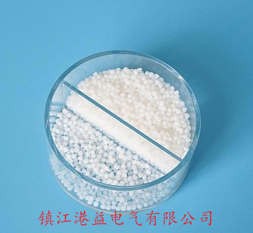 白色pvc電纜料1