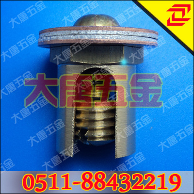 BB1核電接地螺絲,**用螺絲,黃銅接地螺栓,網(wǎng)絡(luò)橋架接地螺絲-大唐五金