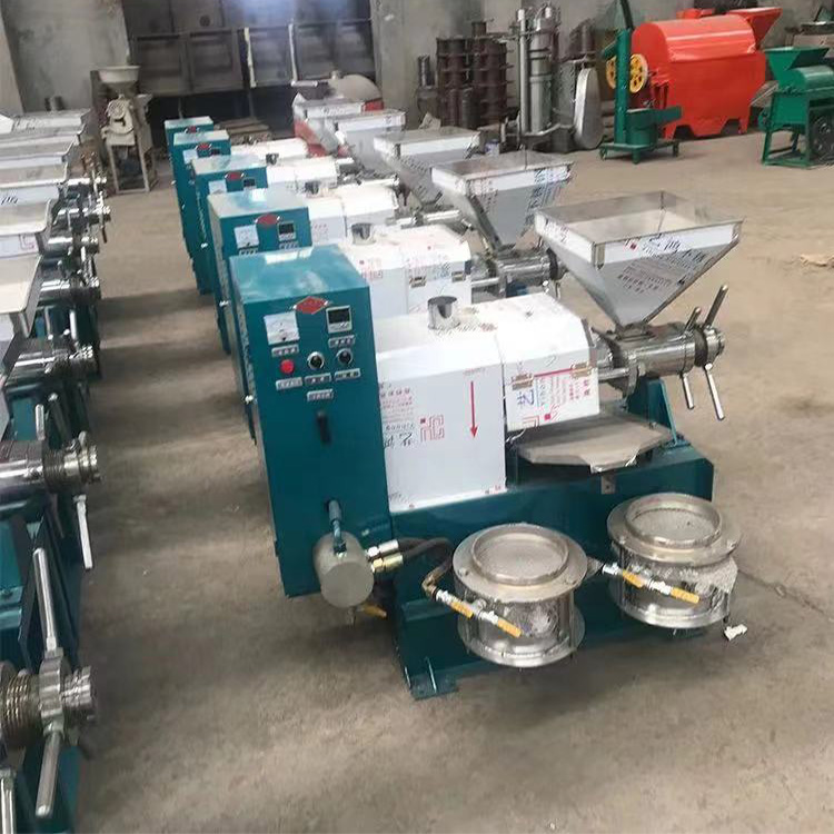 **胡麻榨油機(jī) 山茶籽螺旋榨油機(jī) 電器控制、自動(dòng)加熱