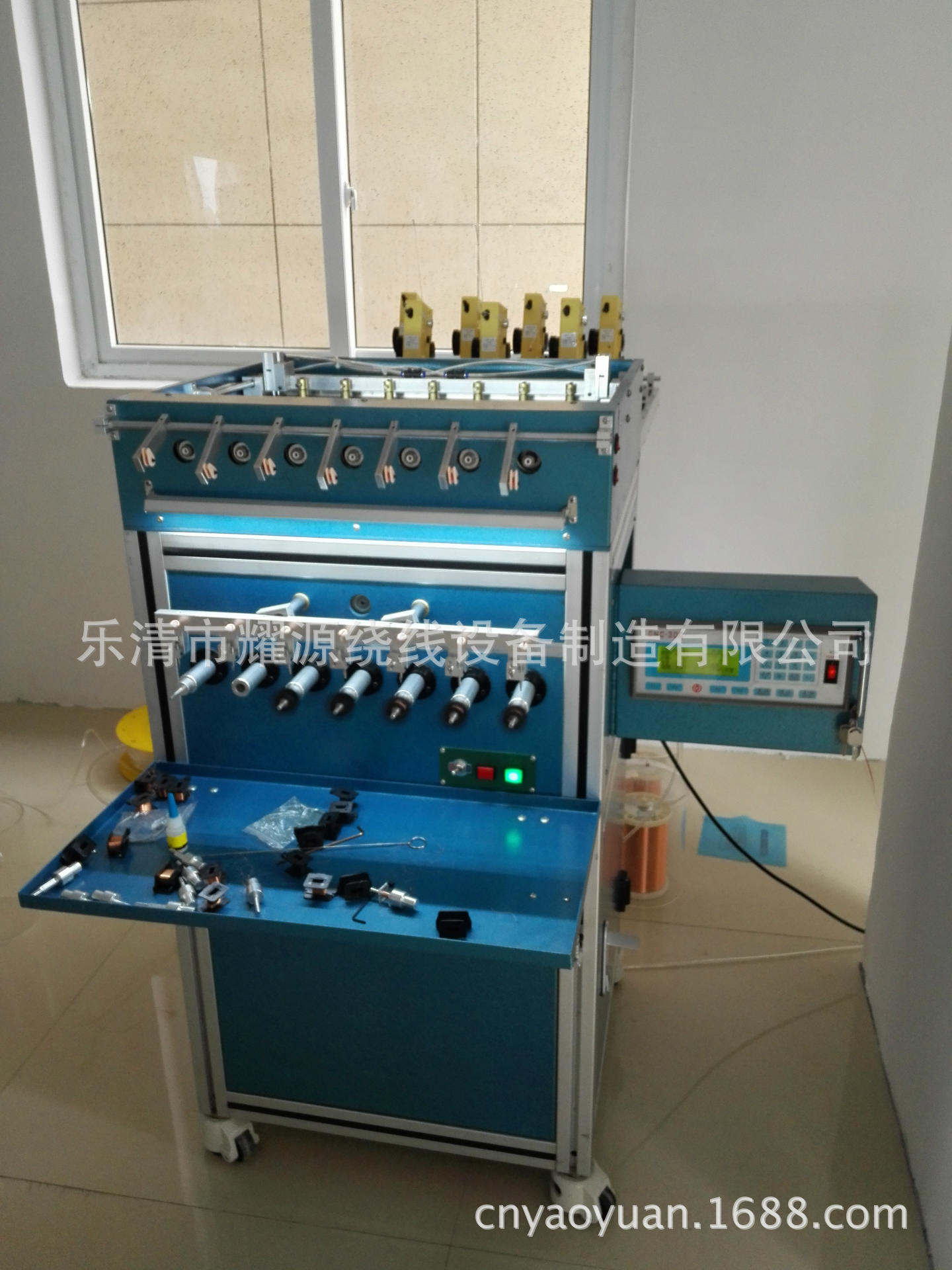 七軸高速繞線絞線機