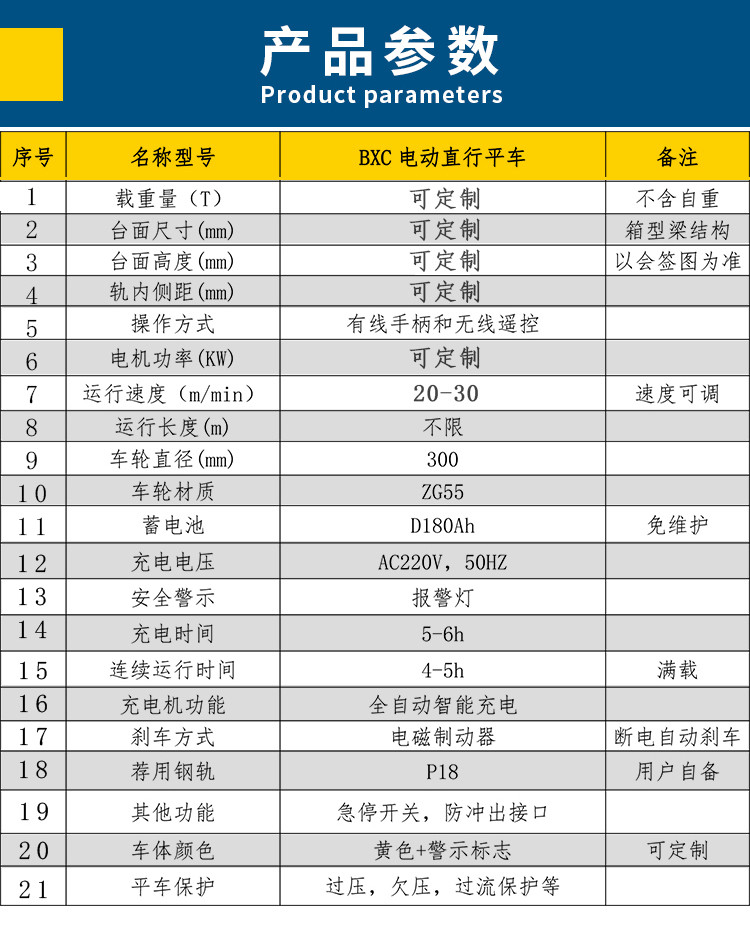 物料擺渡轉運平板車