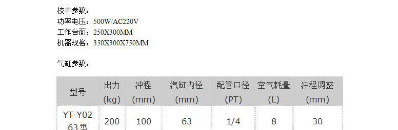 63氣動(dòng)_標(biāo)準(zhǔn)機(jī)圖參數(shù)