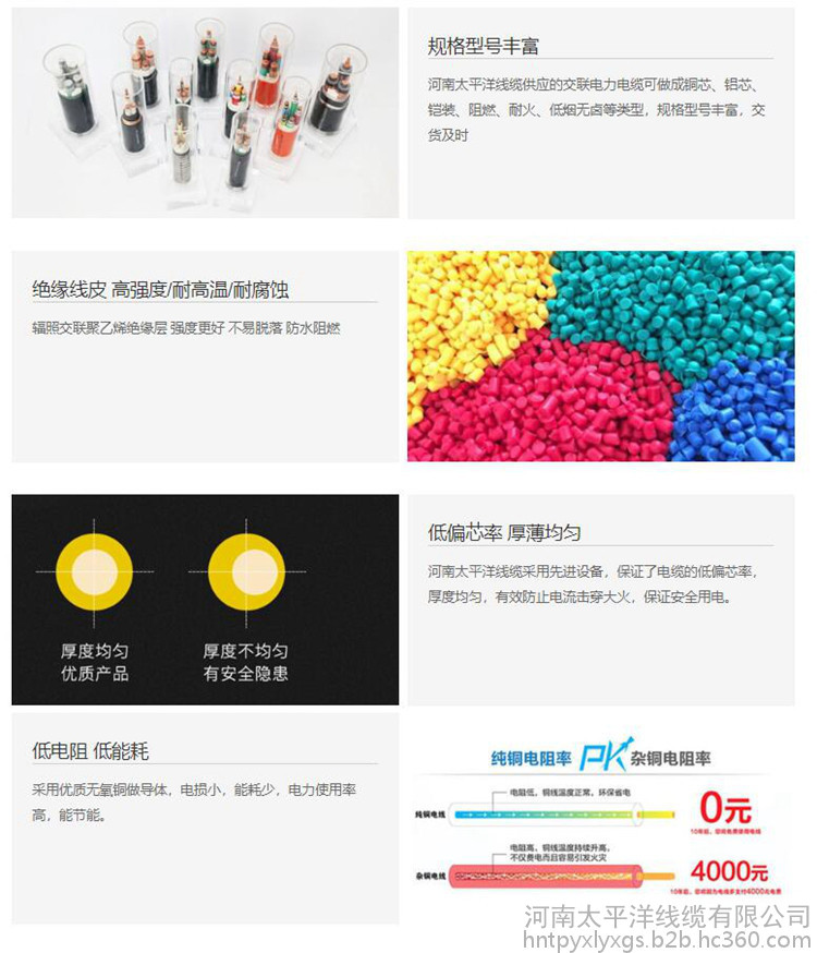 高壓電線 電力電纜價格 高壓電力電纜