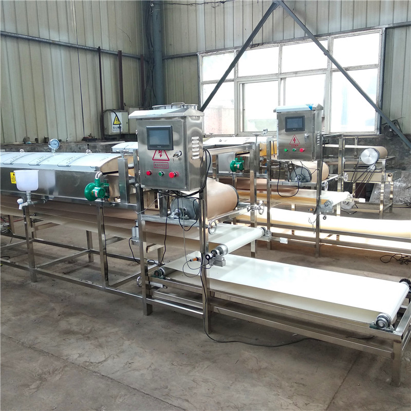 河南凱迪自動涼皮機 粉皮機生產(chǎn)商 仿手工涼皮機免費試機