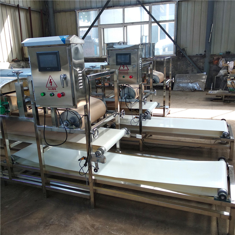 河南凱迪自動涼皮機 粉皮機生產(chǎn)商 仿手工涼皮機免費試機