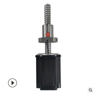 廠家供應(yīng)57貫通式絲桿剎車(chē)電機(jī)24V 微型大功率大扭矩電機(jī)馬達(dá)